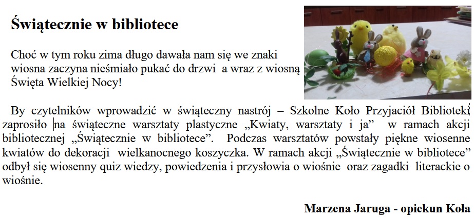 Życzenia Wielkanocne