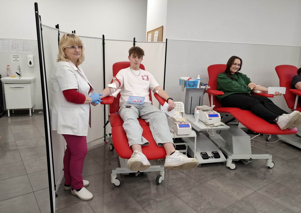 Krwiodawstwo w Zespole Szkół Powiatowych w Opocznie