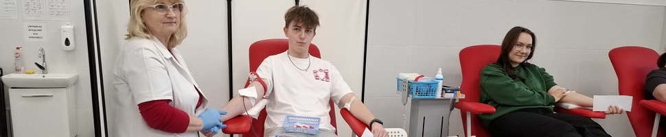 Krwiodawstwo w Zespole Szkół Powiatowych w Opocznie