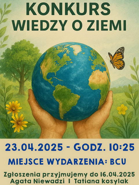 Konkurs wiedzy o Ziemi