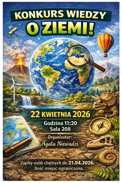 Konkurs wiedzy o Ziemi