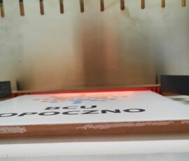 Proces wypalania płytki