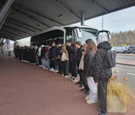 Wyjątkowe szkolenie klasy mundurowej