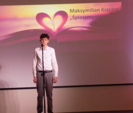 Konkurs Recytatorski "Poezja miłosna – uczucia słowem malowane"