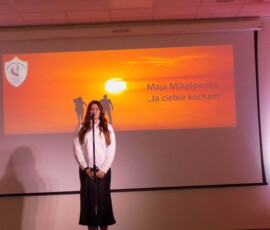 Konkurs Recytatorski "Poezja miłosna – uczucia słowem malowane"