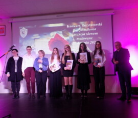 Konkurs Recytatorski "Poezja miłosna – uczucia słowem malowane"