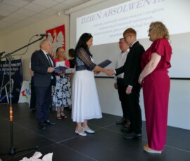 Uroczyste zakończenie nauki przez absolwentów Branżowej Szkoły I Stopnia