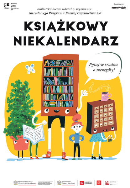 Książkowy niekalendarz 2025