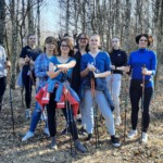 Tydzień Optymizmu - Niebiesko na sportowo - klasa 2EKŻ i Pani Jolanta Pawlak