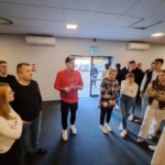 Studio Ligi Mistrzów w Warszawie z udziałem naszych uczniów