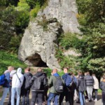 Uczniowie klasy 4EŻP oraz przedstawiciele Samorządu Uczniowskiego na wycieczce