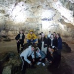 Uczniowie klasy 4EŻP oraz przedstawiciele Samorządu Uczniowskiego na wycieczce