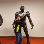 Uczniowie klasy 4EŻP oraz przedstawiciele Samorządu Uczniowskiego na wycieczce