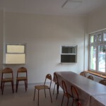 Zdjęcie nr 2. Wyremontowane pomieszczenie zaplecza socjalnego.