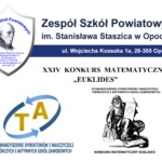 XXIV Konkurs Matematyczny "Euklides"