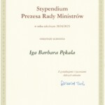 Stypendium Prezesa Rady Ministrów