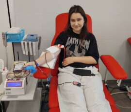 Szkolna akcja krwiodawstwa