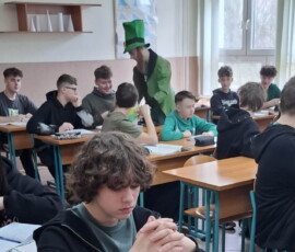 ZIELONY STASZIC – obchody Dnia Świętego Patryka w naszej szkole