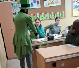 ZIELONY STASZIC – obchody Dnia Świętego Patryka w naszej szkole