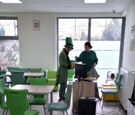 ZIELONY STASZIC – obchody Dnia Świętego Patryka w naszej szkole