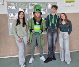 ZIELONY STASZIC – obchody Dnia Świętego Patryka w naszej szkole